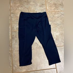 Women’s Athletic Works Blue Leggings